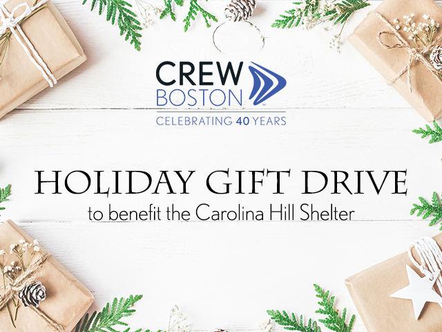 Holiday Gift Drive to benefit the Carolina Hill Shelter