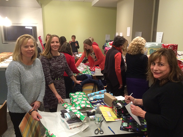 Holiday Gift Wrapping Party to benefit the Carolina Hill Shelter