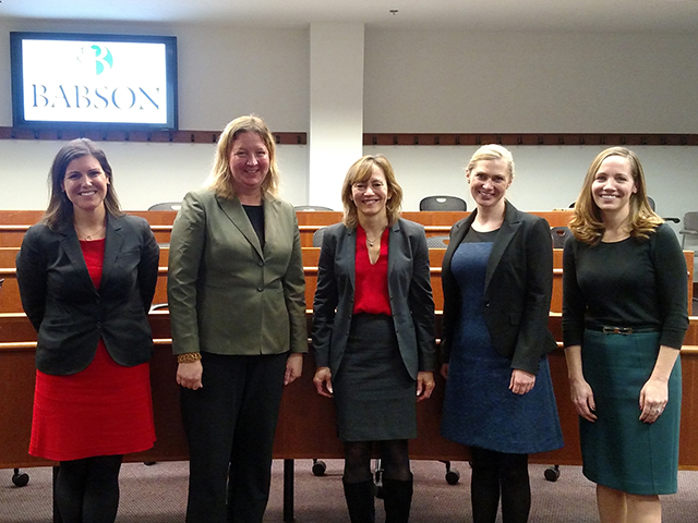 UCREW Panel at Babson College