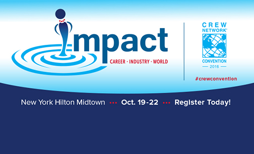 Registration is now open for 2016 CREW Network Convention & Marketplace in New York