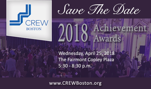 CREW Boston announces 2018 Achievement Award Honorees