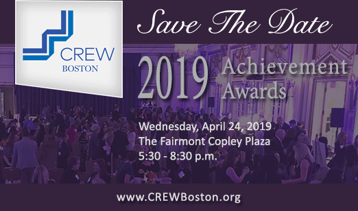 CREW Boston announces 2019 Achievement Award Honorees