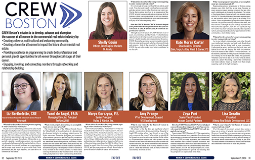 New England Real Estate Journal's 2024 Women in Commercial Real Estate Spotlight