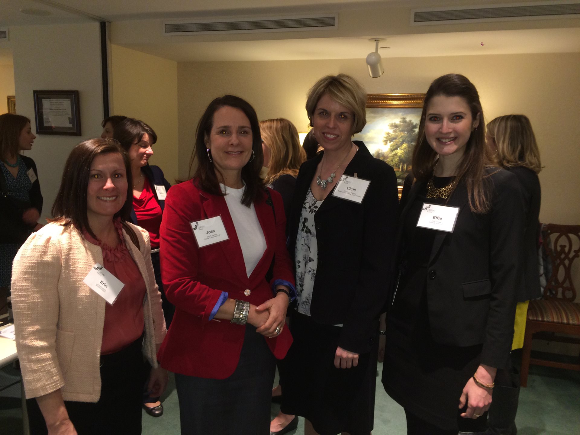 2015 - 2016 CREW Boston Mentor Program Kicks-Off