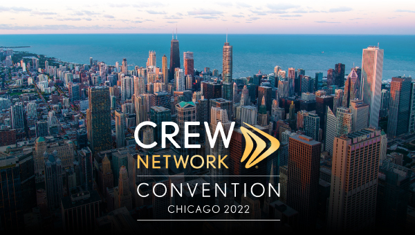 Apply for CREW Boston Grant to attend the 2022 CREW Network Convention in Chicago - September 21-23