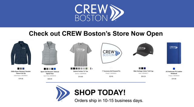 THE CREW BOSTON STORE IS NOW OPEN