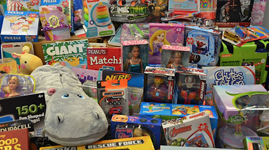 Holiday Gift Drive to benefit the Carolina Hill Shelter