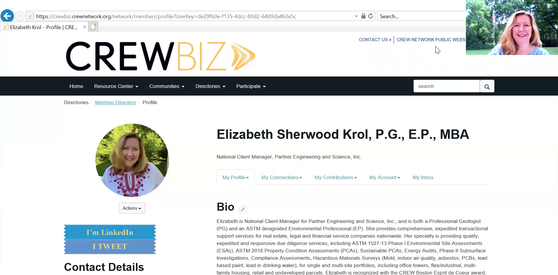 Update your CREWbiz Profile Today!